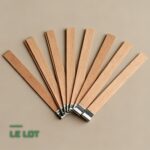 Lot de Mèches en Bois Crépitantes pour Bougies