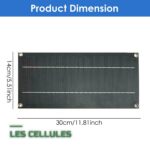 Mainteneur de Charge Solaire 12V pour Batterie