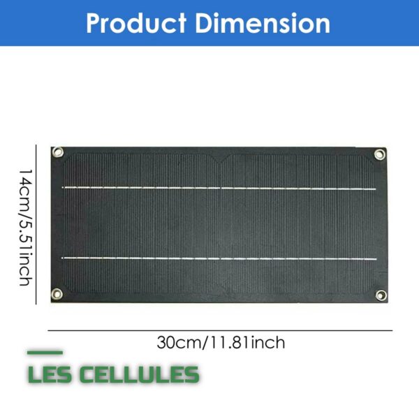 Mainteneur de Charge Solaire 12V pour Batterie
