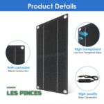 Mainteneur de Charge Solaire 12V pour Batterie