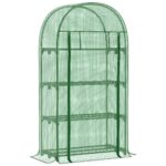 Mini-Serre de Balcon à 4 Étagères