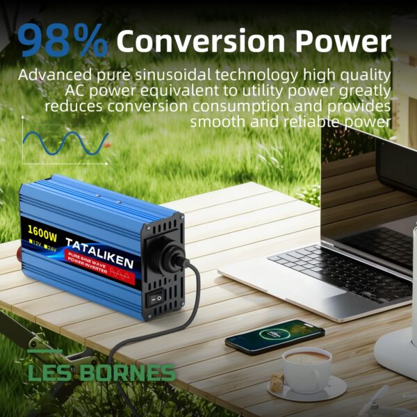 Onduleur Pur Sinus 12V vers 220V
