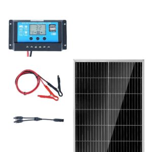 Panneau Solaire Monocristallin 100W