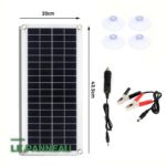 Panneau Solaire Monocristallin 50W Compact