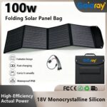 Panneau Solaire Pliable Portable 100W