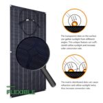 Panneau Solaire Souple Flexible 100W