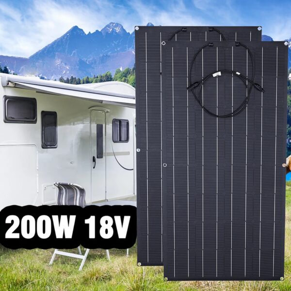 Panneau Solaire Souple Flexible 100W