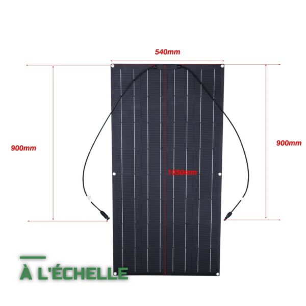 Panneau Solaire Souple Flexible 100W