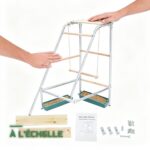 Perchoir Juchoir en Bois pour Poules