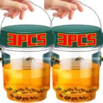Pièges à Frelons et Guêpes Réutilisables (Lot)
