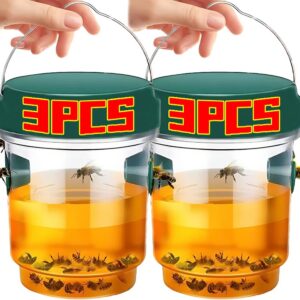 Pièges à Frelons et Guêpes Réutilisables (Lot)