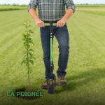Plantoir à Bulbes en Acier avec Manche