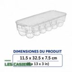 Plateaux de Rangement Empilables pour Œufs