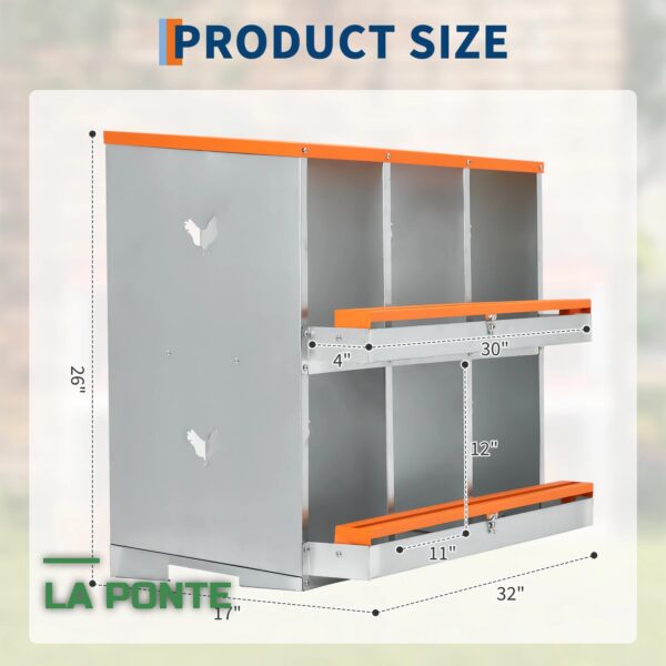 Pondoir Nichoir de Ponte pour Poules