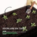 Potager Surélevé sur Pieds en Géotextile