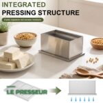 Presse et Moule à Fromage en Inox pour Fromage Maison