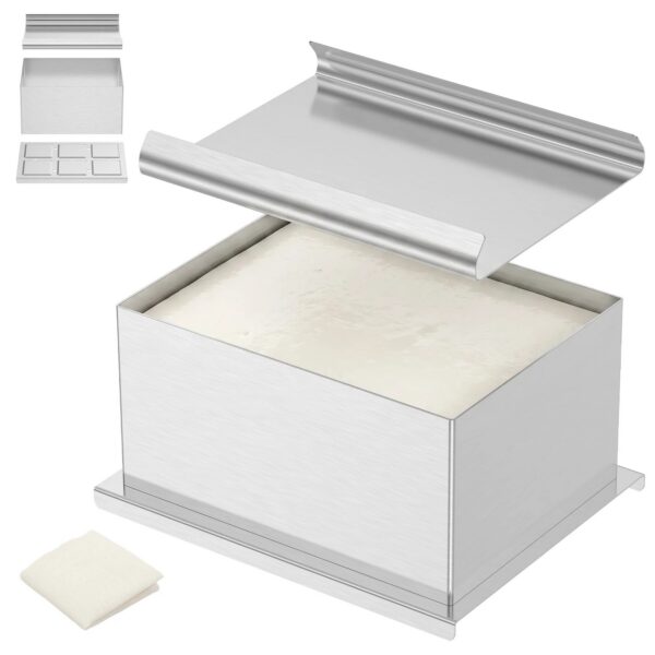 Presse et Moule à Fromage en Inox pour Fromage Maison