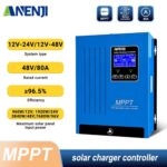 Régulateur de Charge Solaire MPPT à Écran
