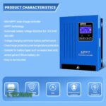 Régulateur de Charge Solaire MPPT à Écran
