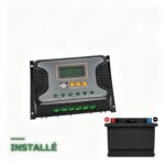 Régulateur de Charge Solaire PWM 12V-24V