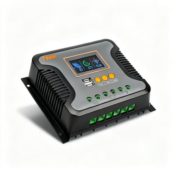 Régulateur de Charge Solaire PWM 12V-24V