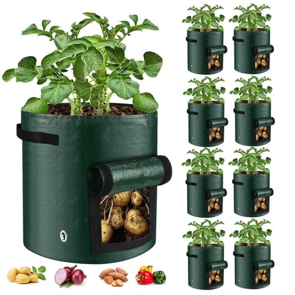 Sacs de Culture pour Pommes de Terre avec Fenêtre Sacs de Culture pour Pommes de Terre avec Fenêtre
