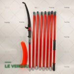 Scie d'Élagage Télescopique à Perche pour Branches Hautes