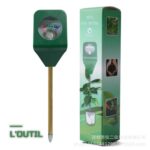 Testeur de Sol 3-en-1 pH Humidité Lumière