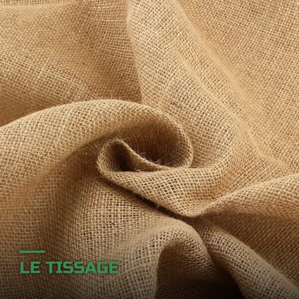 Toile de Paillage en Jute Naturel Biodégradable