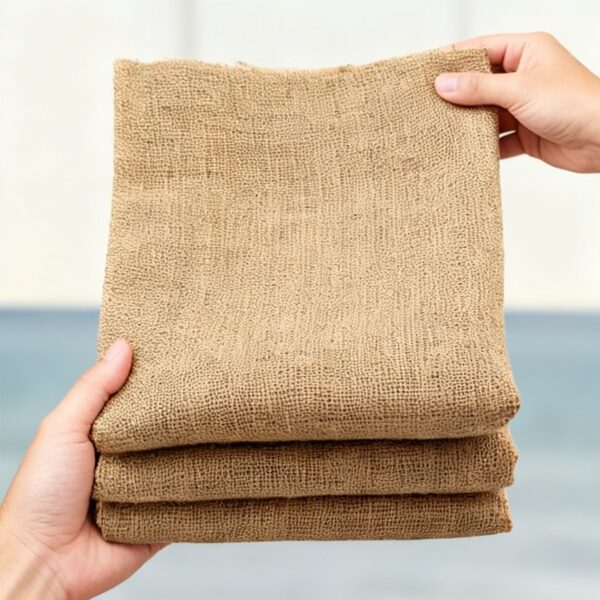 Toile de Paillage en Jute Naturel Biodégradable