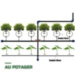 Tuyau Microporeux Suintant d'Arrosage